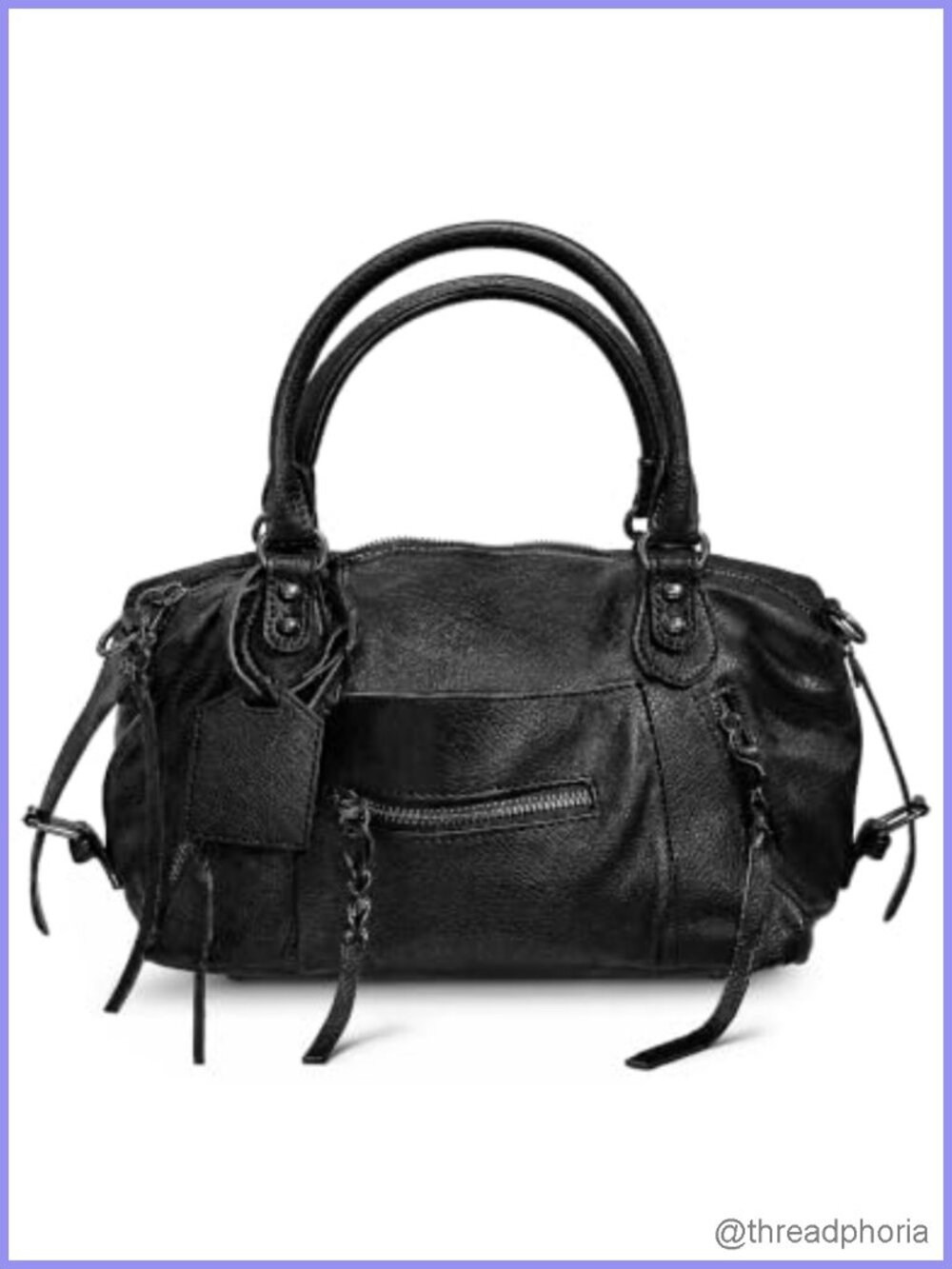Vegan Leather Hobo Tote Bag for Women with Crossbody Strap